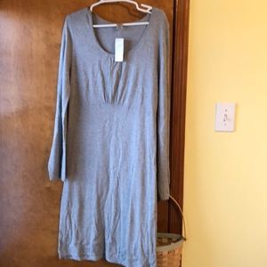 Gray NWT sweater dress